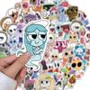 54-Set Dandy's World DIY Decoration Stickers for Journals, Phone Cases, Notebooks