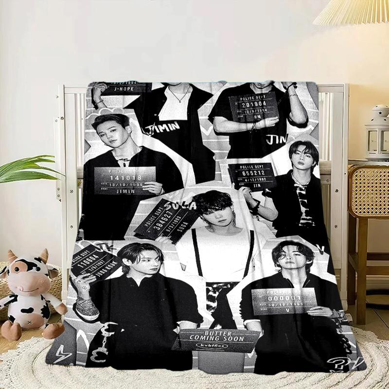 Vivid Dreams kpop Blanket Flannel Blanket for bed, sofa, Camping, Hiking, Picnic Essentials, gift for family Fan gifts