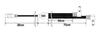 Pro Cable Branch Cable for Effector (all Non-plated, 4-branch Type, L-shaped Plug) LAC-CT