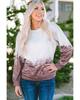 Azura Exchange Sweatshirt mit Farbverlauf und Batikmuster