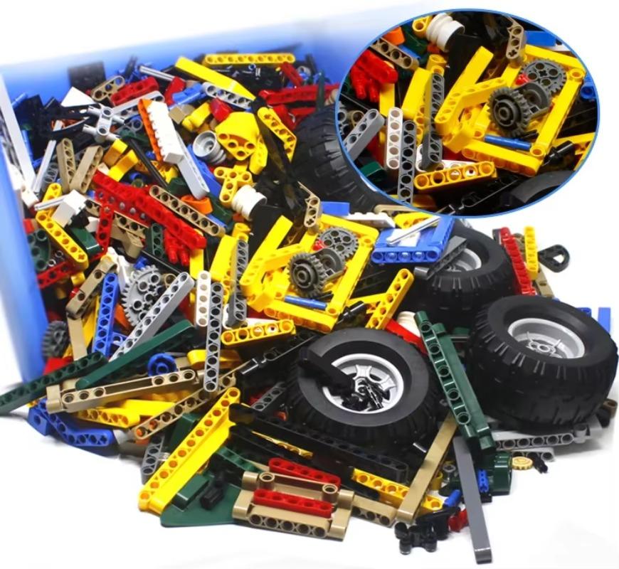 Ungiftig 1 kg Montage Technische Teile Zubehör Verbinder Stiftleiste Mehrere Größen Technologie Teile Bausteine Spielzeug Für Kinder