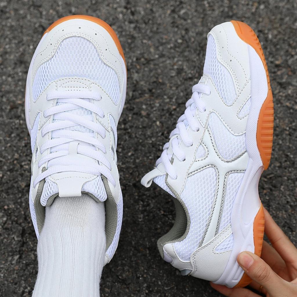 Large size table tennis shoes professional outdoor tennis shoes men's sports badminton shoes breathable fashion
