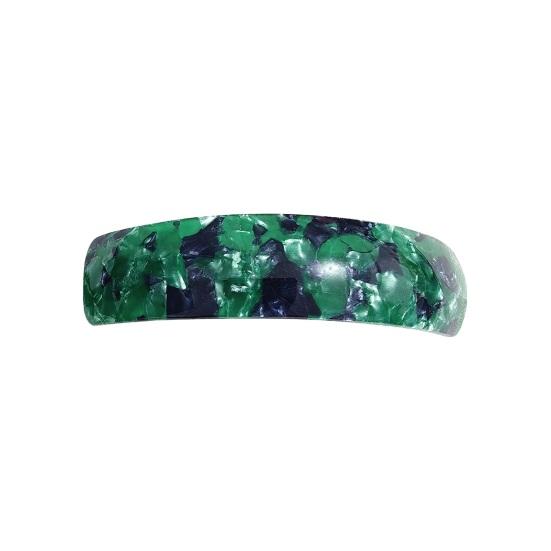 Hairpin Wide-Edge Arc Design Smooth Hair Styling Spring Hair Clip Lightweight Decorative Hair Accessory