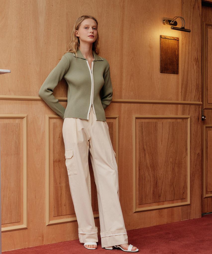 YUPPE Roll Up Pants_Beige