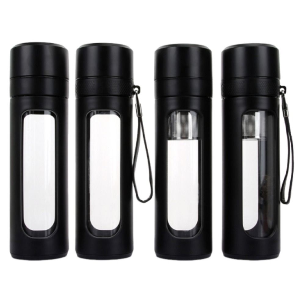 Leak-proof Tea Separation Cup One Click Opening Infuser Tumbler Food-Grade Tea Water Cup  Travel