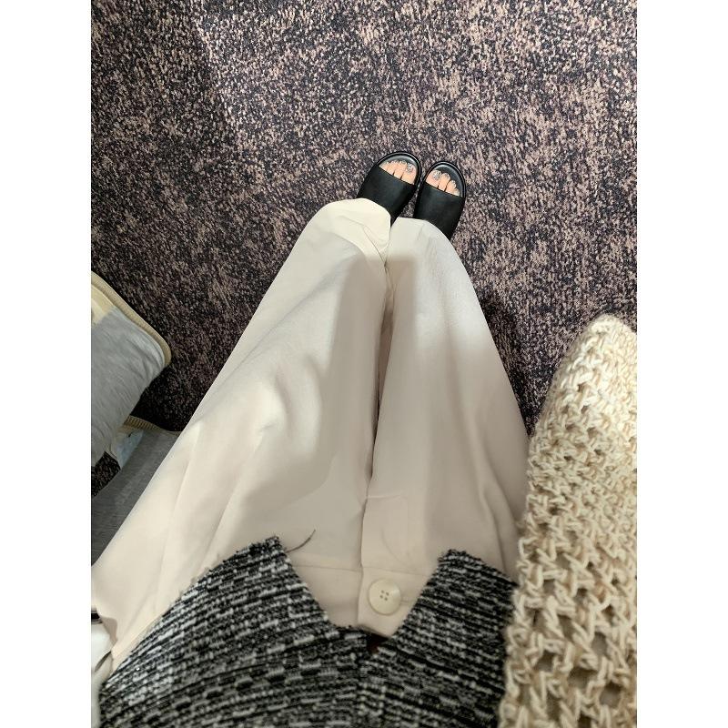 Sheepskin grape mother same comfortable leather versatile flat bottom row style one word slippers women's wear summer sandals