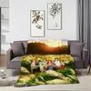 Anime N-NonS NonS BiyoriS Throw Soft Warm Throw Blanket for Bedroom Living Room Bed Travel Camping Picnic Gift