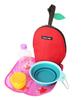 Hanna Hula Pet Cooler Walking Apple W X 19cm H X 11cm 100g Pouch, Insulated, Bag, Red, 13.5cm D,