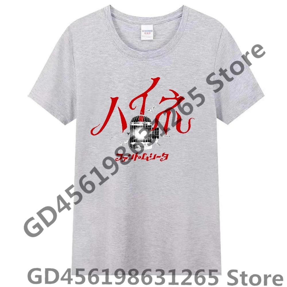 Maglietta Cool Phantom Siita Unisex Donna Harajuku Kawaii Top Y2k Unisex Anime Tee Top alla Moda Abbigliamento Casual Ragazzi Ragazze