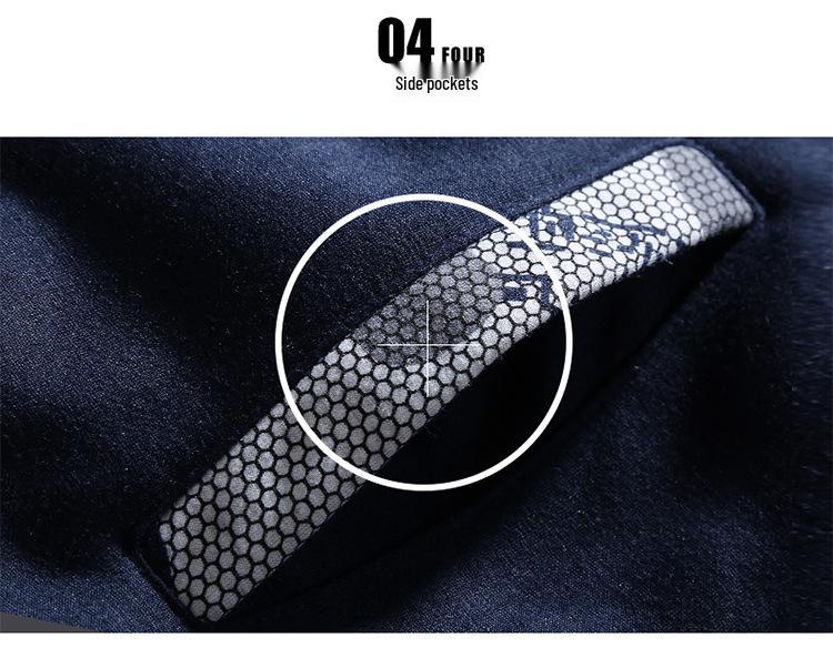 New Men's Winter Camouflage Fleece Sweatshirt Jacket, Plus Size, Thick and Warm, 5XL