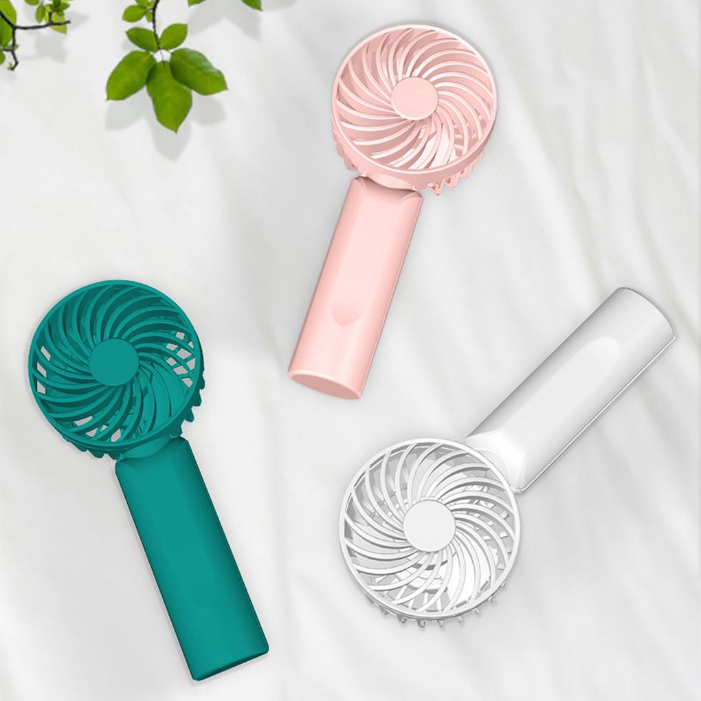 Mini Fan Air Cooler Cooling Device Space Saving Multicolored Fine Workmanship Adjustable 3 Gears Office Supplies