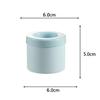 Food grade silicone cylindrical ice tray ice making mold for household kneading, ice storage box, ice cup, quick freezing (small