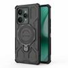 For Realme 15 5G Magnetic Case Rotating Metal Kickstand Shockproof PC+TPU Phone Back Cover
