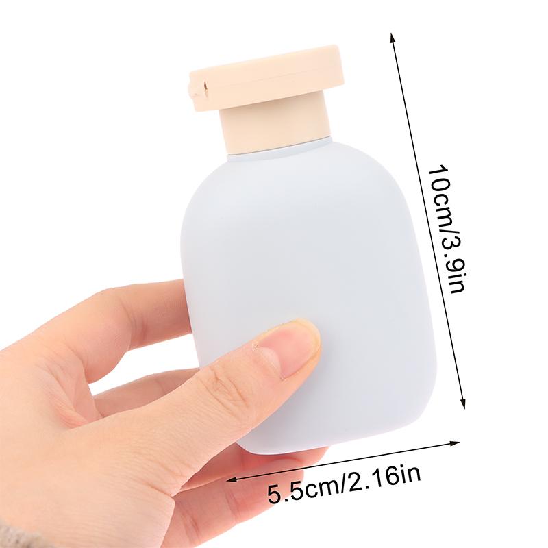 2/4Pc 100ml Refillable Squeeze Bottles with Flip Cap for Travel Reusable Plastic Containers for Lotion Shampoo and Conditioner