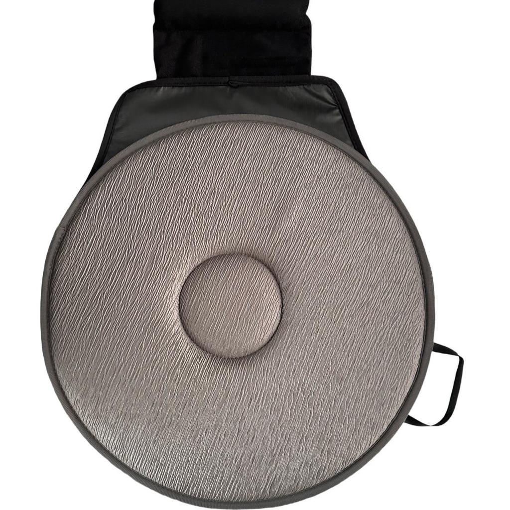 Car 360° Rotating Non-Slip Seat Cushion for Elderly & Pregnant Women - Portable & Multifunctional.