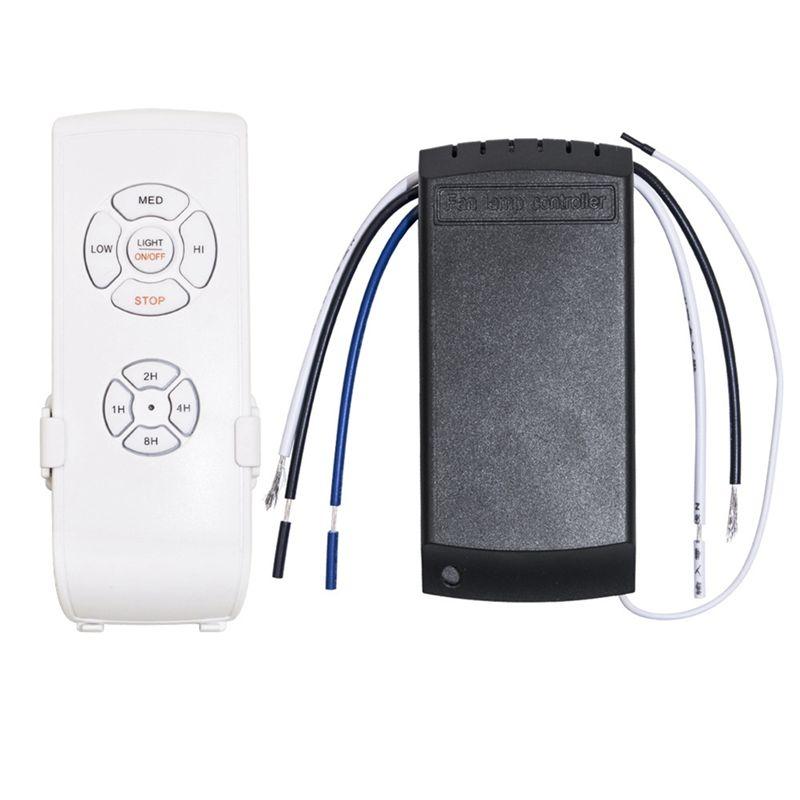 

C-Convenient-Adjusted Wind Speed Transmitter Receiver Timing Control Switch 220V Universal 1Set