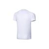Li Ning Badminton Series Training Quick-Dry Competition T-Shirt Men Tops White AAYQ067-2
