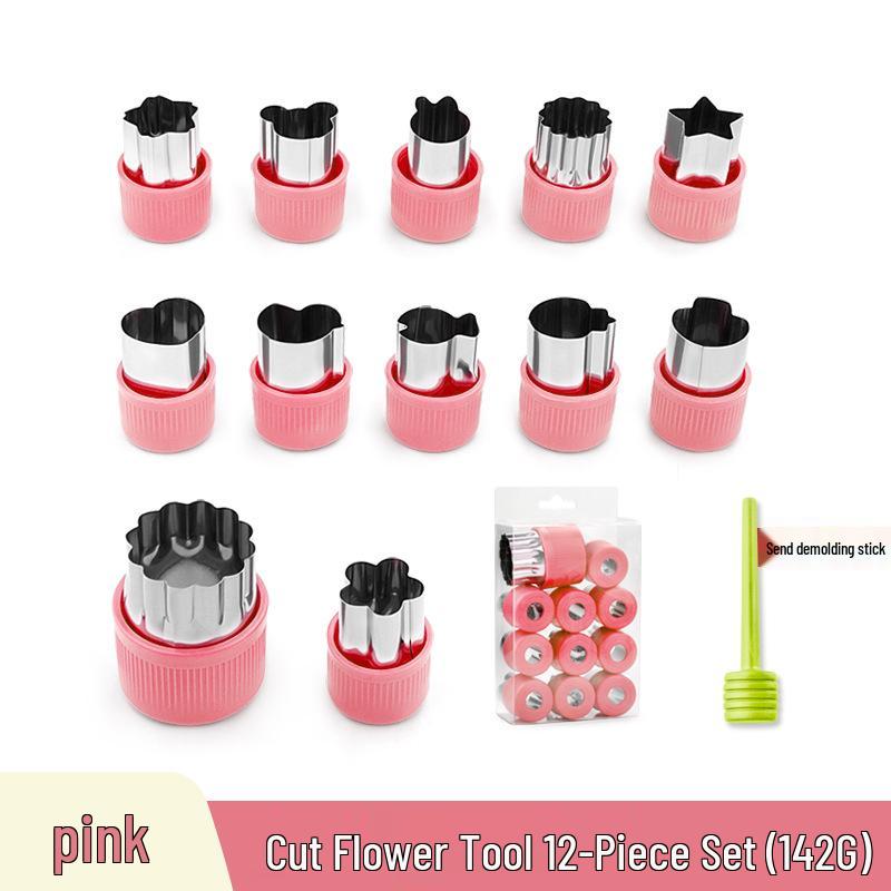 Stainless Steel Butterfly Noodle & Vegetable Cutter, Cartoon Cookie Mold