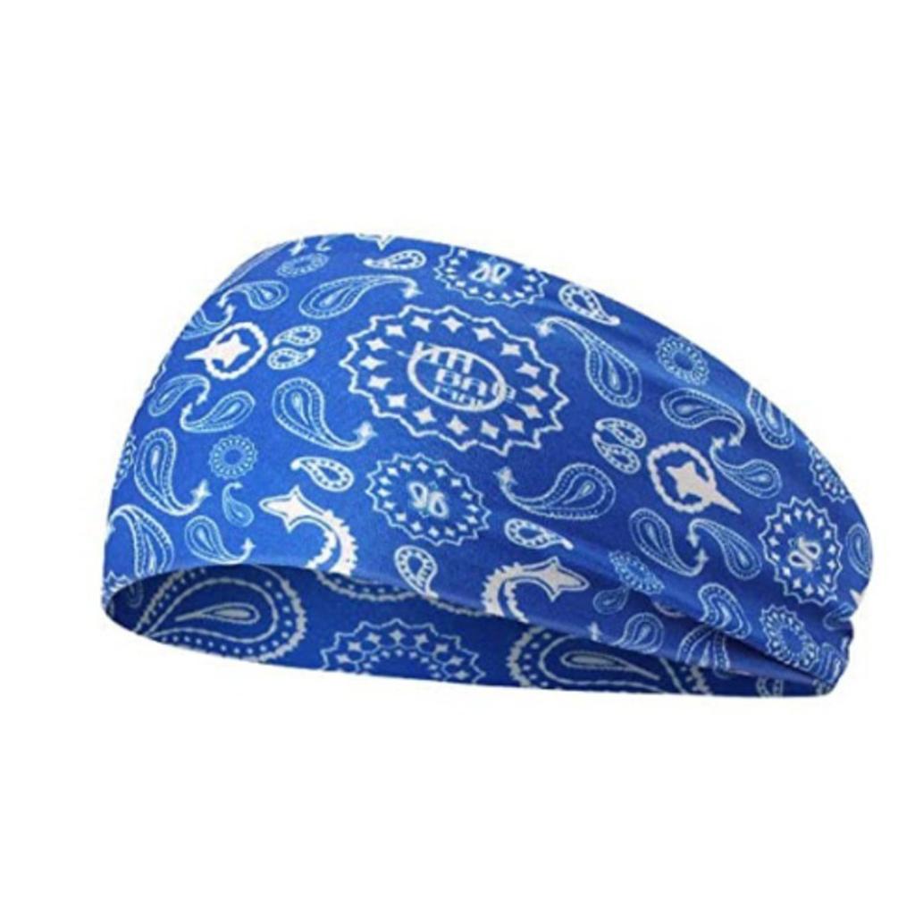 Unisex Running Fitness Headband For Sports Yoga Sweatproof Elastic Cotton Headscarf