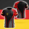 GERMANY Men's T Shirts German National Emblem Printed Summer O-neck Pullover Casual Short Sleeve Tees Oversized T-Shirt For Men