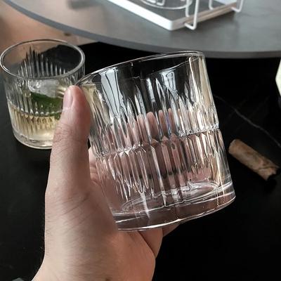 2pcs/1pcs Whiskey Cup 335ml Drinkware Brandy Glass Transparent Foreign Wine Cup Cocktail Glass for Bar Home Wine Ware Beer Glass