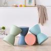 Pouf de Corredor Móveis de Sala de Estar Puff Minimalista com Armazenamento Banqueta Apoio para os Pés Puff para Trocar Sapatos Plástico Espessado Banco de Espera