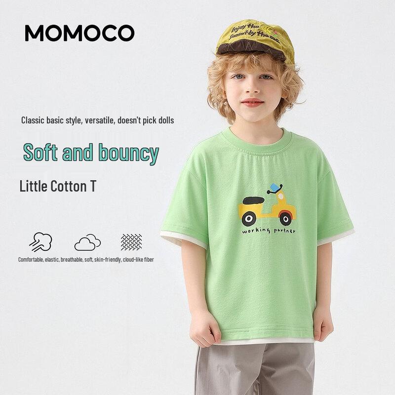 MOMOCO Boys Fashion Short-Sleeve Summer T-Shirt 105