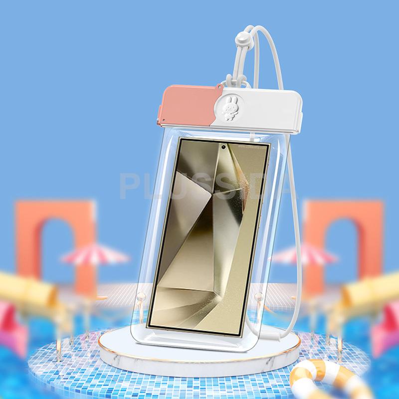 Waterproof Phone  Pouch Case Cute Rabbit Transparent Cover New