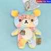 Cute Mini Plush Bear Doll Keychain High Quality Kawaii Stuffed Pendant Bag Charm Gift