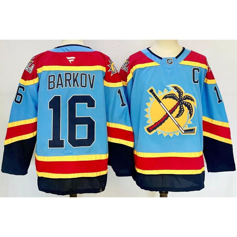 Ice Hockey Jersey Long Sleeve Training Shirt Men Women Team Sports Uniform Blue Jackets Panthers Canucks Lightning