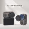 Action Camera Lens Cap Anti Dust Anti Impact Silicone Lens Cover Secure For Harsh Environment