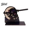 Unique Wooden Craft Gift Halloween Paper Towel Holder Skeleton/Ghost/Cat/Pumpkin/Witch Stand Retro Desktop Tissue Dispenser Gothic Roll Storage