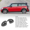 2Pcs Car Door Side Rearview Mirror Cover Cap Carbon Fiber Style Left Right Wing Cover for R55 R56 R57 R58 R59 R60 R61