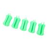5PCS Portable Fishing Rod Fixed Ball Silicone Reusable Fishing Rod Beam Binding Fastener for Fishing Pole Boat