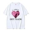 Daddy's Girl Robert Pattinson UnisexPrint Cotton T Shirt Twilight Saga Vintage 90s Short Sleeve Tshirt Oversized T-shirts