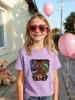 Girls And Boys' Seasonal Applicable Five Nights At Freddy's Mechanical Doll Printed Short-Sleeved T-Shirt Fnaf Game Casual Top