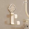 Punch-Free Wall-Mounted Bathroom Basin Storage Rack and Hook
