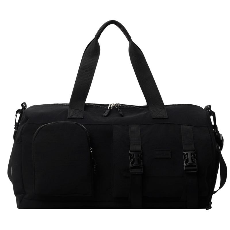 Sommer Einfache, Modische Hand-Reise-Tasche mit großer Kapazität Trocken- und Nass-Trennung Sport-Gymnastiktasche Kann an Trolleygestänge befestigt werden