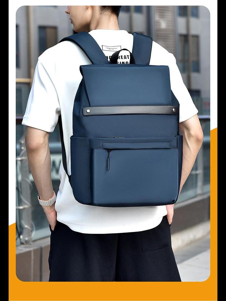 Men's High-End Casual Backpack - Large Capacity Commuter Bag