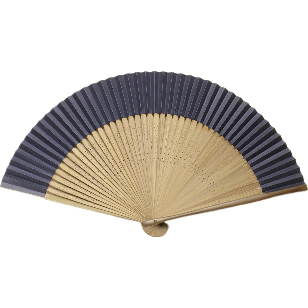 

складной темно-синий темно-синий и для сделанный в оригами японский личный длинный х широкий при открытии веер в стиле Киото, серый, большой, короткий, серый, двусторонний,