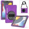 360 Rotating Stand Case For iPad 10.2" 2019 2020 2021 7th 8th 9th Generation Hybrid Cover With Pen Holder,Hand & Shoulder Strap