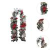 5.9ft Christmas Garland for Door Display and Event Decoration