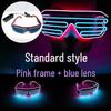LED Light-Up Party Glasses for Stage Performances and Events