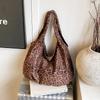 Koreanische Retro Leopardenmuster Damen Schulter Tragetasche
