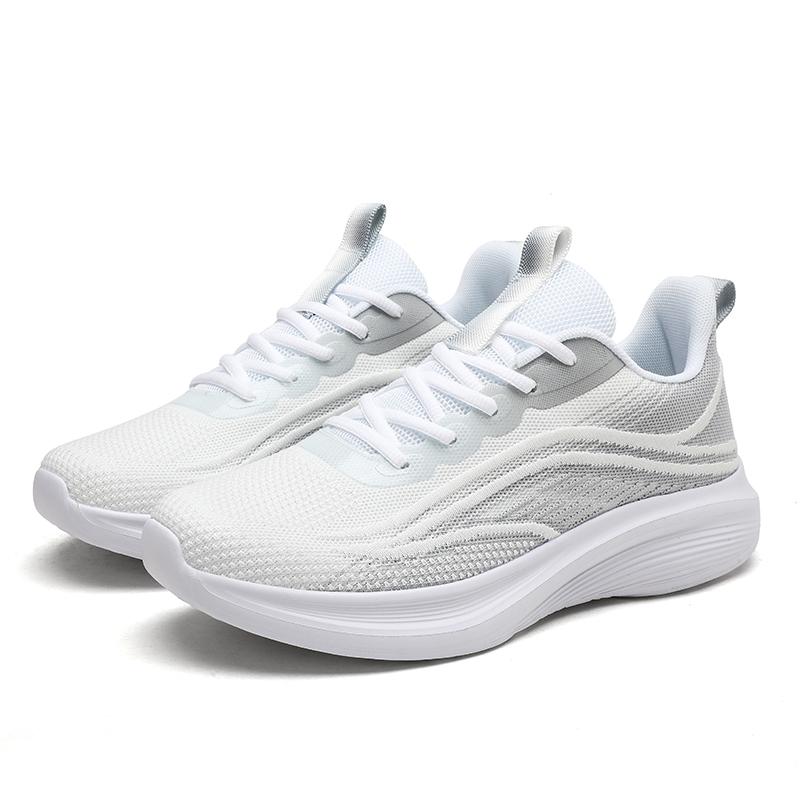 Fashion Lightweight Women's and Men's Mesh Breathable Running Shoes 2025 Casual Women's Lace Up Outdoor Sports Vulcanized Shoes