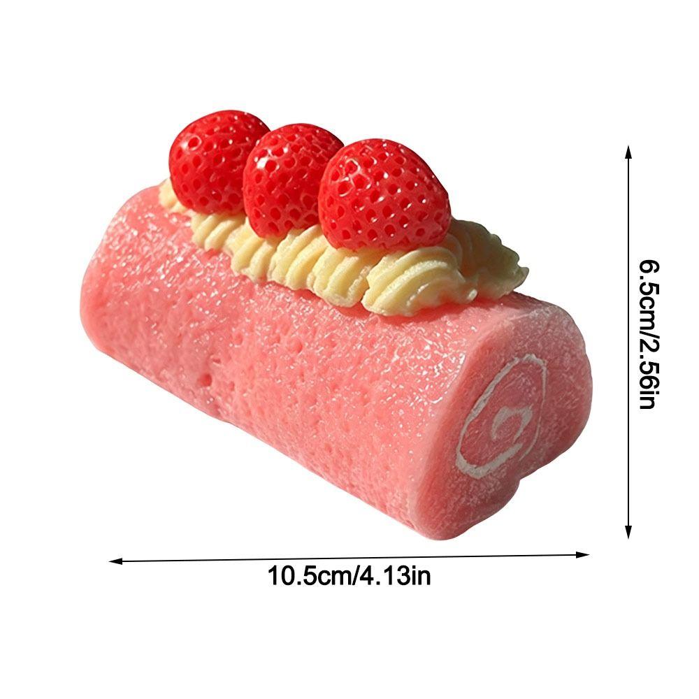 TPR Dessert Squishy Toy Soft Squeezable Squeeze Toy Fashion Squishy Pinch Le  Sensory Play