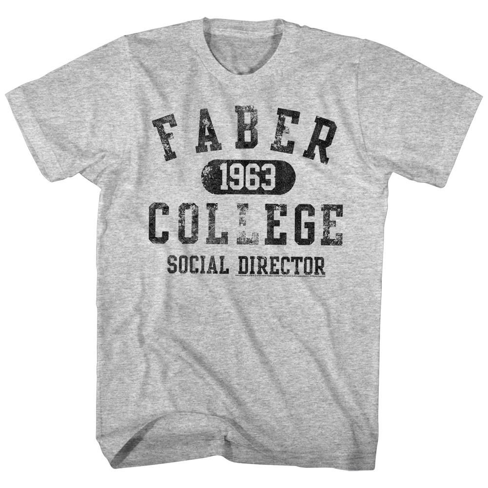 Animal House Faber University Social Director Mens T Shirt Vintage Belushi Movie XXL