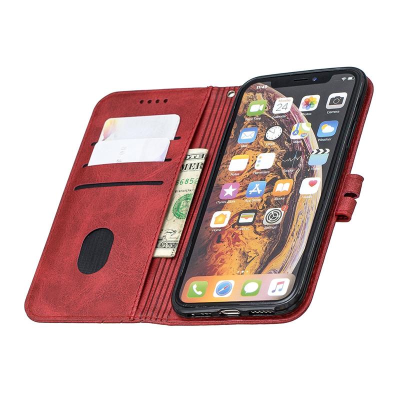 Custodia per iPhone X XS Max XR 10 case i phone X iphonex SE 8 7 12 11 13 Pro 14 Custodia Portafoglio Copertura Magnetica in Pelle Flip Coque