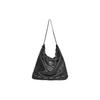 New LeSportsac Collaboration Fabric Dumpling Bag, Crossbody Bag, Shoulder Bag Small Women's Dark Blue Black L223U129-0029