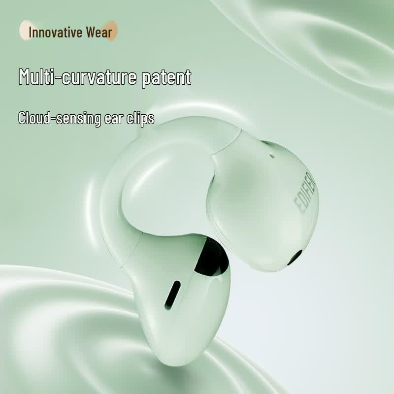 Edifier Lolli Clip Open-Back Wireless Ear Clip Earbuds with ANC